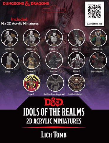 D&amp;D Idols of the Realms Lich Tomb image 0