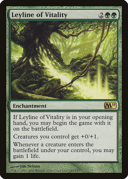 Leyline of Vitality (183) [Magic 2011]