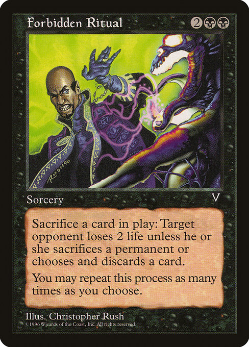 Forbidden Ritual (60) [Visions]