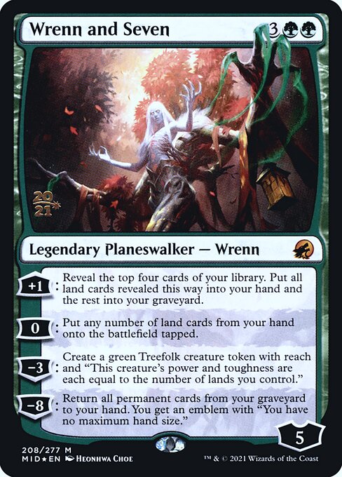 Wrenn and Seven (208s) [Innistrad: Midnight Hunt Promos]