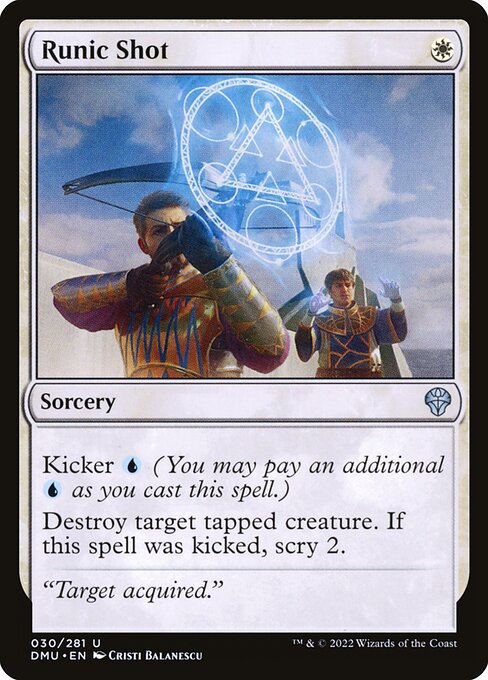 Runic Shot (30) [Dominaria United]