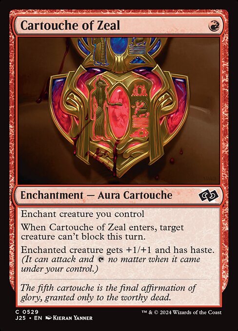 Cartouche of Zeal (529) [Foundations Jumpstart]