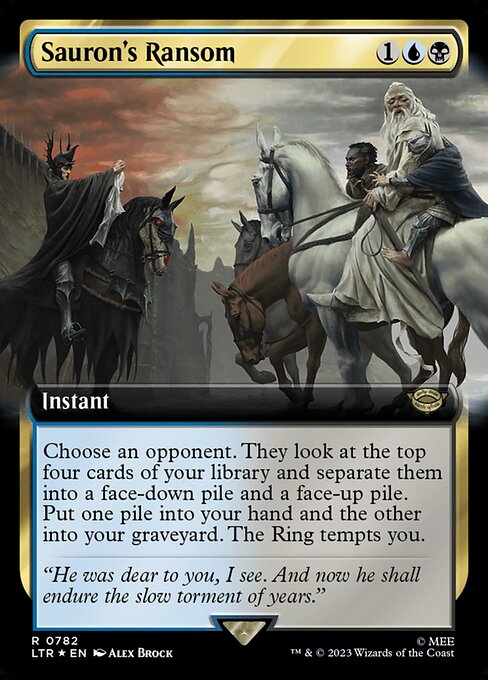 Sauron's Ransom (782) [The Lord of the Rings: Tales of Middle-earth] [Extended Art]