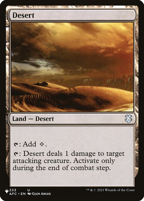 Desert (AFC-233) [The List]