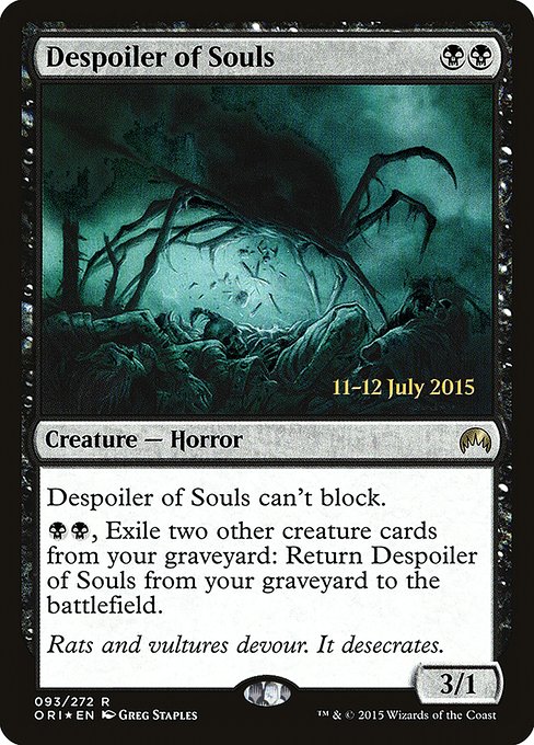 Despoiler of Souls (93s) [Magic Origins Promos]