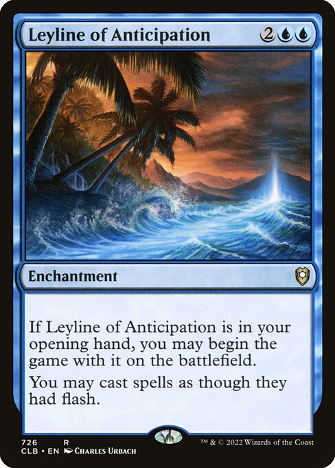 Leyline of Anticipation (726) [Commander Legends: Battle for Baldur's Gate]