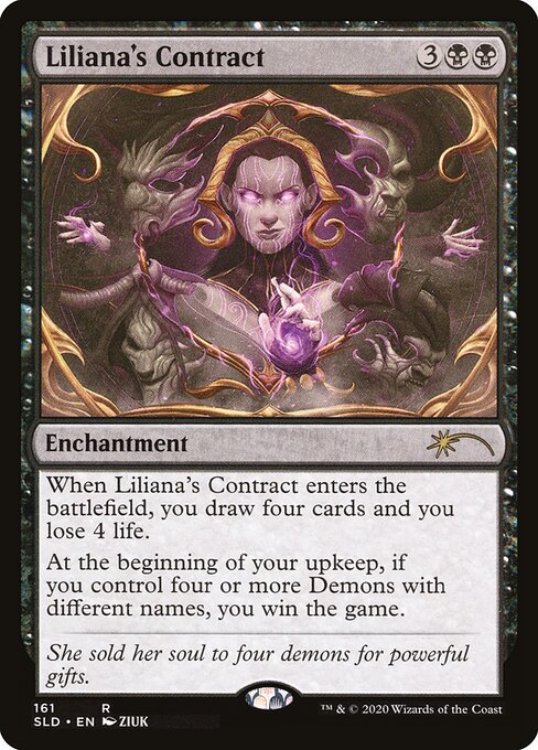 Liliana's Contract (161) [Secret Lair Drop]