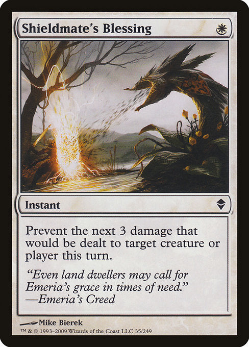 Shieldmate's Blessing (35) [Zendikar]