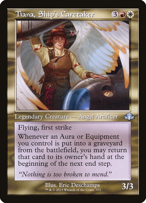 Tiana, Ship's Caretaker (372) [Dominaria Remastered]