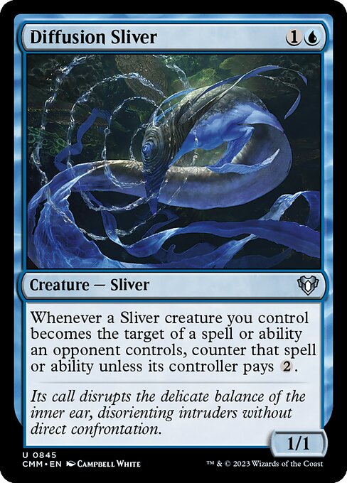Diffusion Sliver (845) [Commander Masters]