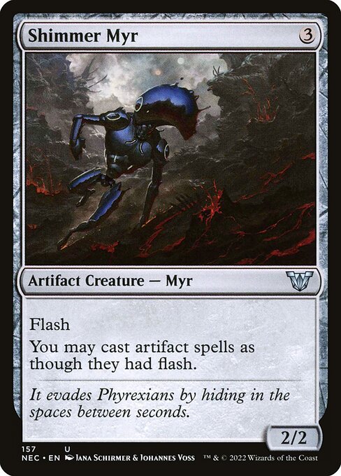 Shimmer Myr (157) [Neon Dynasty Commander]