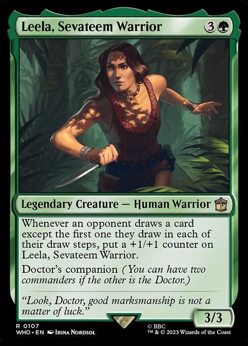 Leela, Sevateem Warrior (107) [Doctor Who]