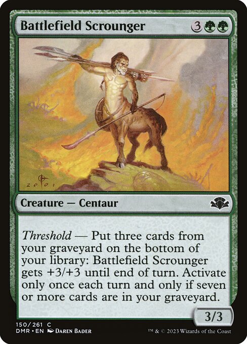 Battlefield Scrounger (150) [Dominaria Remastered]