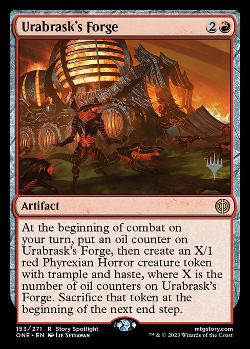 Urabrask's Forge (153p) [Phyrexia: All Will Be One Promos]