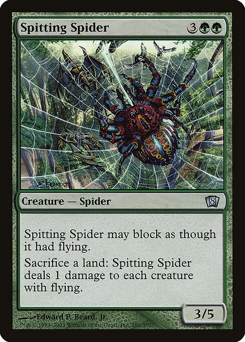 Spitting Spider (280★) [Eighth Edition]
