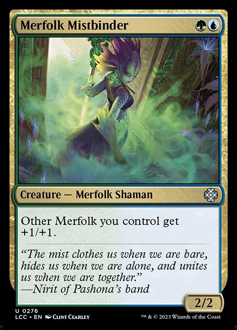 Merfolk Mistbinder (276) [The Lost Caverns of Ixalan Commander]