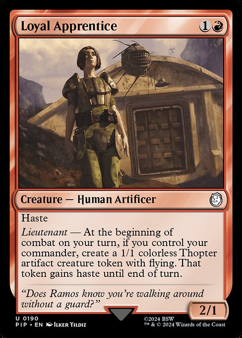 Loyal Apprentice (190) [Fallout]