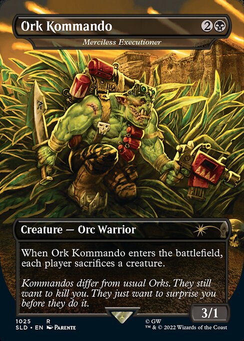Merciless Executioner (1025) [Secret Lair Drop] [Borderless]