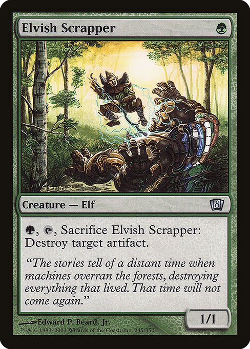 Elvish Scrapper (245★) [Eighth Edition]