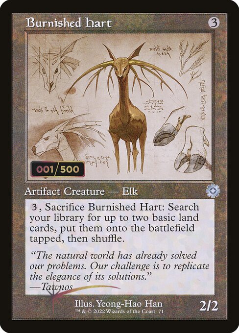 Burnished Hart (71z) [The Brothers' War Retro Artifacts]