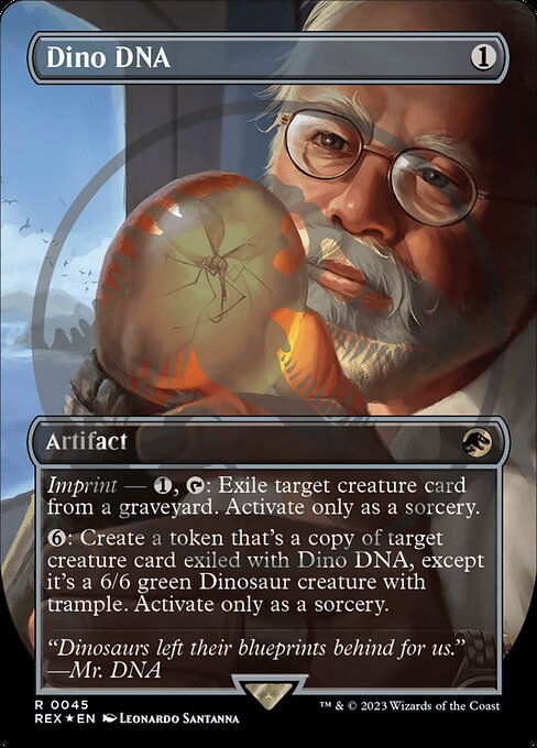 Dino DNA (45) [Jurassic World Collection] [Borderless]