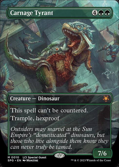 Carnage Tyrant (10) [Special Guests] [Borderless]