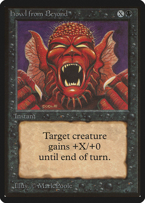 Howl from Beyond (112) [Limited Edition Beta]