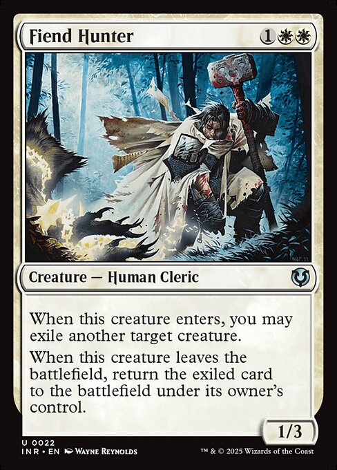Fiend Hunter (22) [Innistrad Remastered]