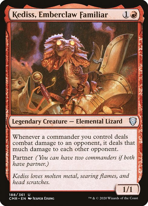 Kediss, Emberclaw Familiar (188) [Commander Legends]