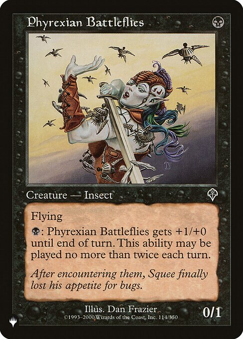 Phyrexian Battleflies (INV-114) [The List]