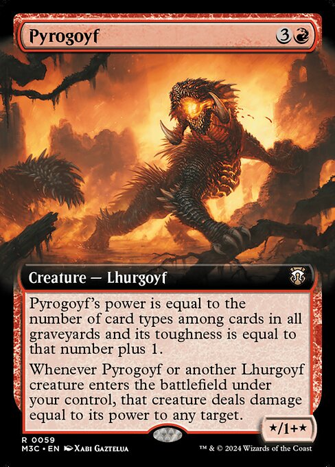 Pyrogoyf (59) [Modern Horizons 3 Commander]