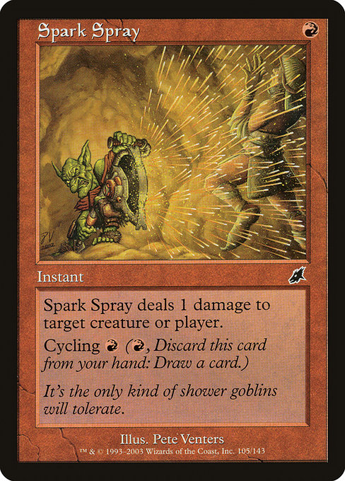 Spark Spray (105) [Scourge]