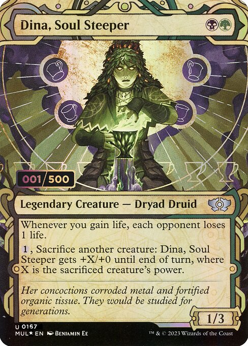 Dina, Soul Steeper (167z) [Multiverse Legends] [Showcase, Borderless]