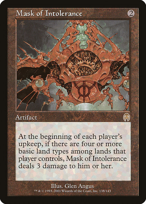 Mask of Intolerance (138) [Apocalypse]