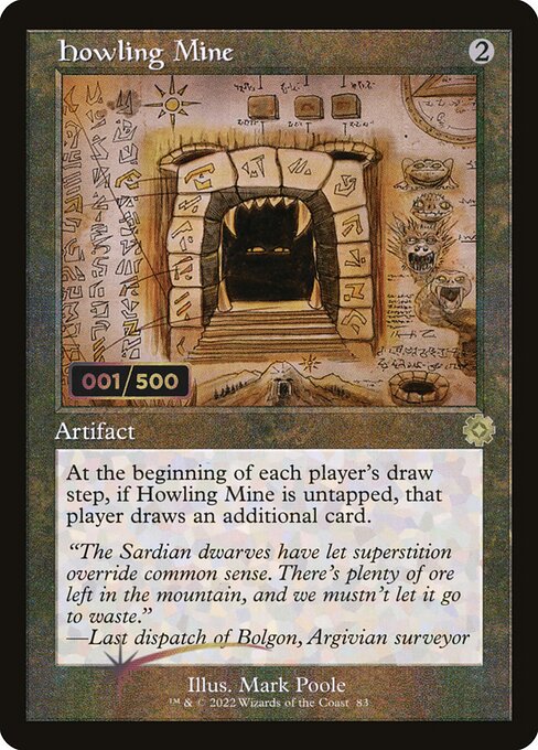 Howling Mine (83z) [The Brothers' War Retro Artifacts]
