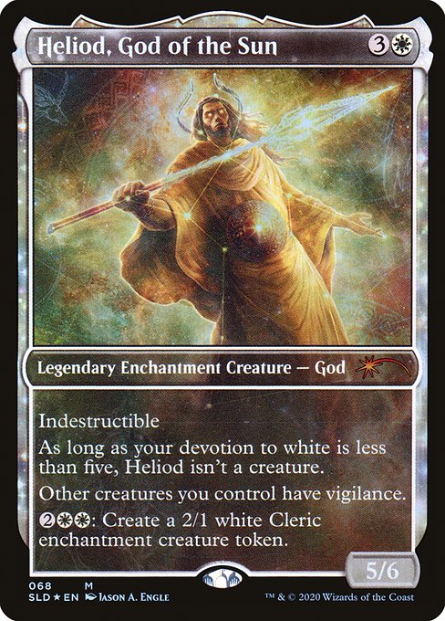Heliod, God of the Sun (68) [Secret Lair Drop] [Showcase]