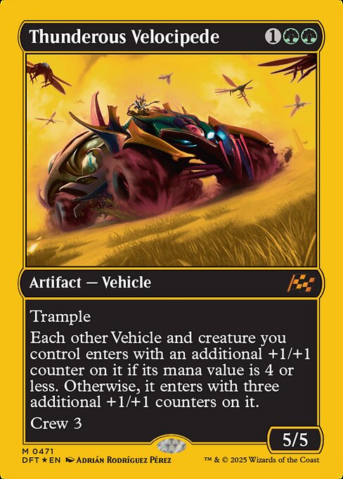 Thunderous Velocipede (471) [Aetherdrift]