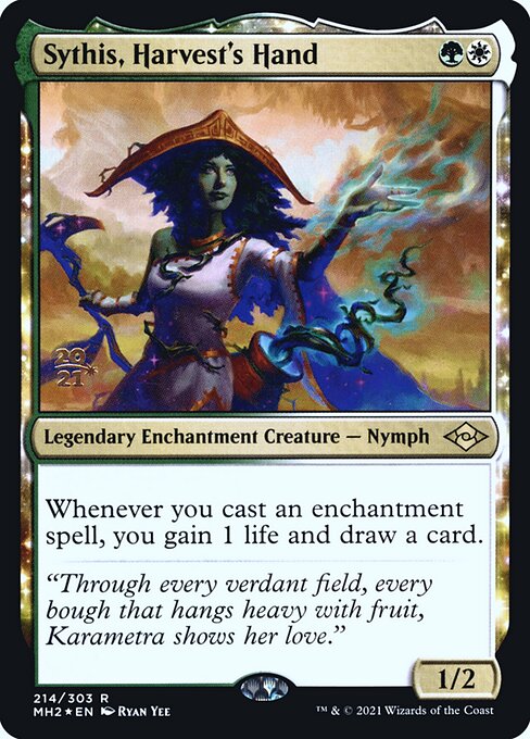 Sythis, Harvest's Hand (214s) [Modern Horizons 2 Promos]