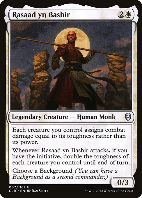 Rasaad yn Bashir (37) [Commander Legends: Battle for Baldur's Gate]