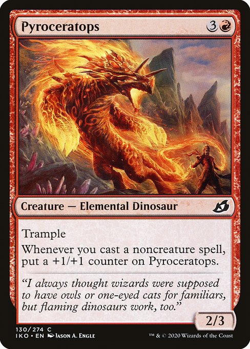 Pyroceratops (130) [Ikoria: Lair of Behemoths]