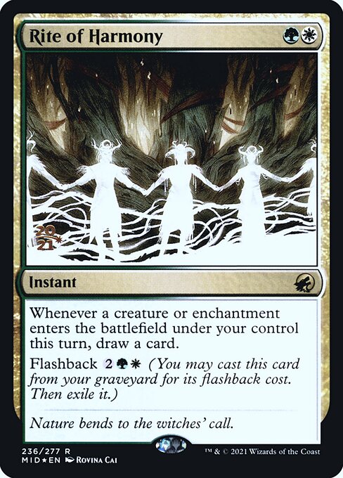 Rite of Harmony (236s) [Innistrad: Midnight Hunt Promos]