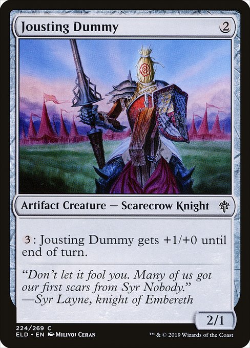 Jousting Dummy (224) [Throne of Eldraine]