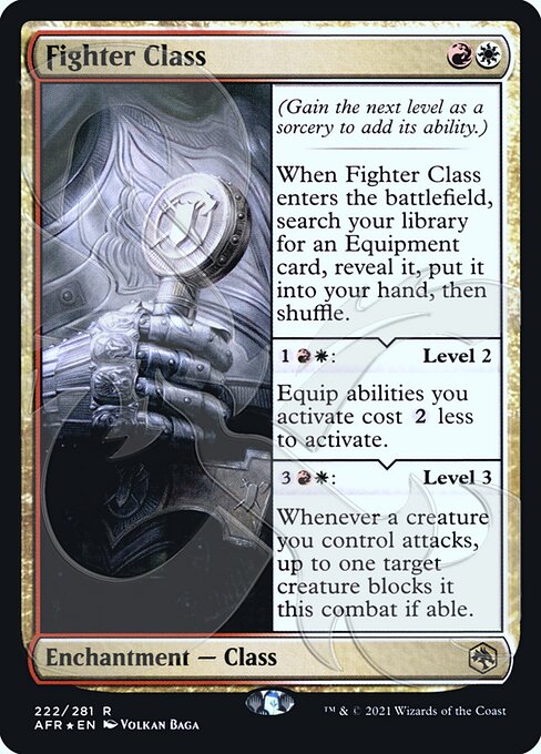 Fighter Class (222a) [Adventures in the Forgotten Realms Promos]