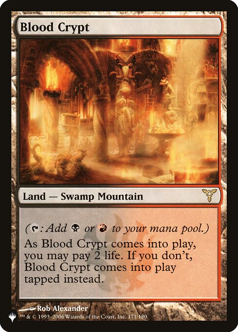 Blood Crypt (DIS-171) [The List]