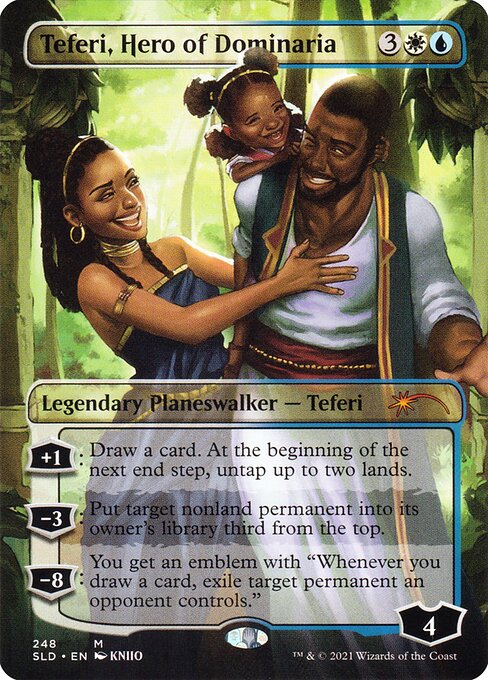 Teferi, Hero of Dominaria (248) [Secret Lair Drop] [Borderless]