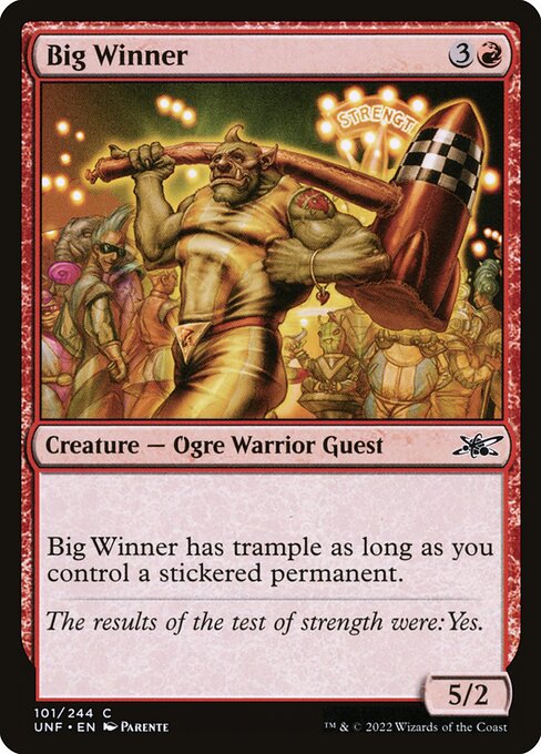 Big Winner (101) [Unfinity]
