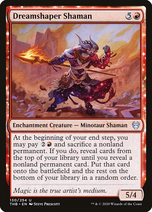 Dreamshaper Shaman (130) [Theros Beyond Death]
