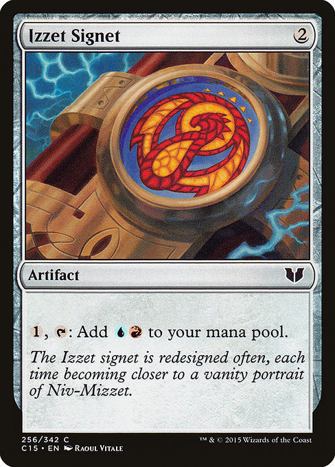 Izzet Signet (256) [Commander 2015]