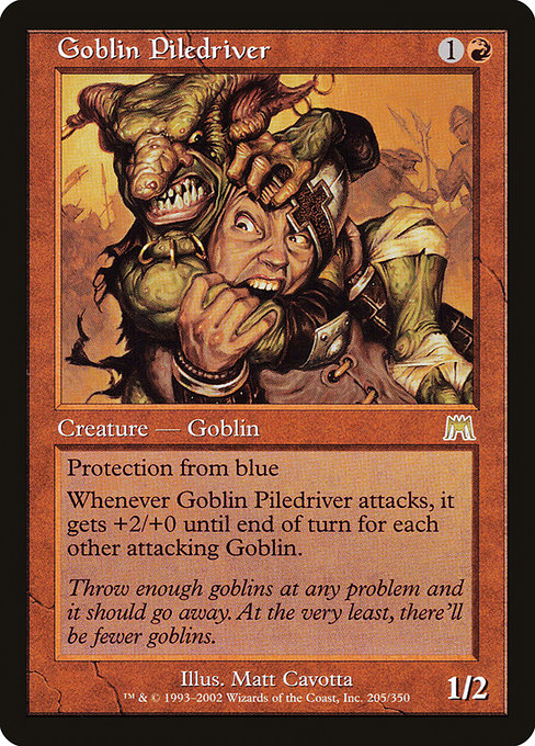 Goblin Piledriver (205) [Onslaught]