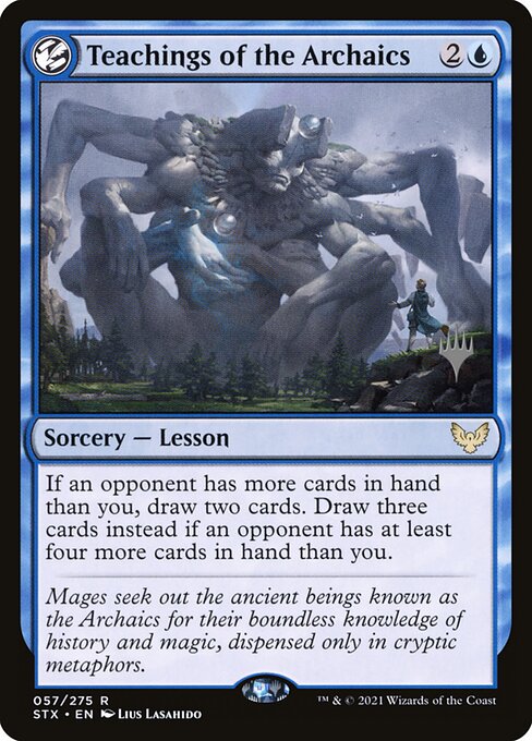 Teachings of the Archaics (57p) [Strixhaven: School of Mages Promos]